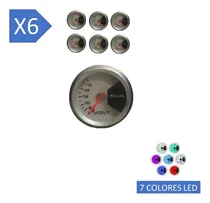 Comprar Zpack2 Reloj Medidor Voltímetro Eléctrico Tuning Gauge