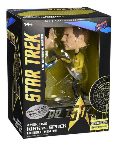 Muñeco Figura Acción Star Trek Amok Time Kirk Vs. Spock