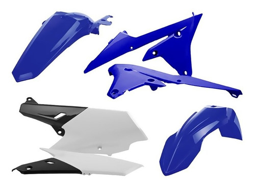 Kit Plástico Wrf 250 15/18 - Wrf 450 16/18 Polisport Azul