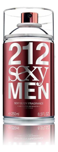 Carolina Herrera 212 Sexy Men Body Spray Masculino 250ml