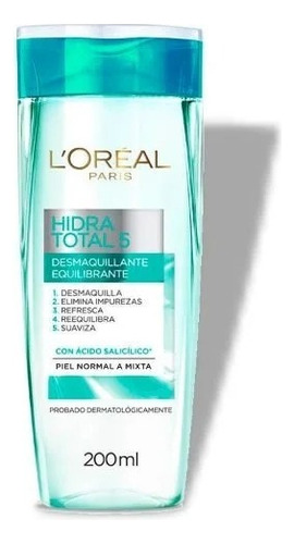 L'oréal Agua Micelar 5 En 1 Piel Mixta 200ml