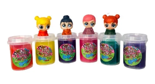 Slime and lol best sale dolls
