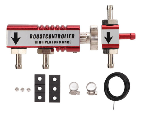 Kit De Controlador Turbo Boost Manual 130 Psi Rojo