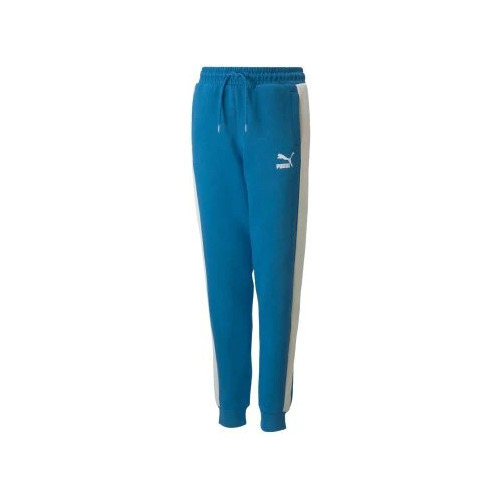 Pantalón Puma Iconic T7 Juvenil Original Azul Sport