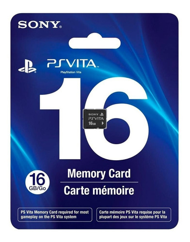 Memoria Ps Vita 16gb. Nueva Y Sellada.