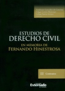 Estudios De Derecho Civil En Memoria De Fernando Hinestrosa 