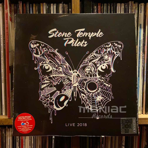 Stone Temple Pilots Live 2018 Edicion Vinilo Color