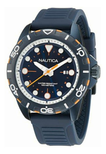 Reloj Nautica 3 Manecillas Sporty Nsr Caballero Napnrs401