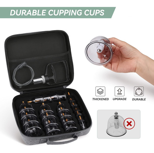 Set De Ventosas Muchoo Professional Chinese Acupoint Cupping