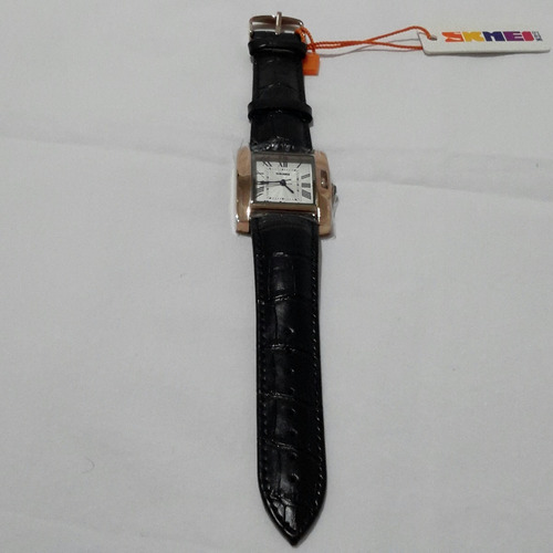 Relógio Skmei De Luxo Modelo 1085 Original Pulseira Couro