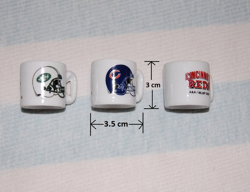 Mini Tacitas De Colección Football Americano Nfl