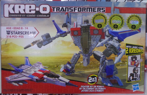 Starscream Transformers Kre-o Hasbro 2011