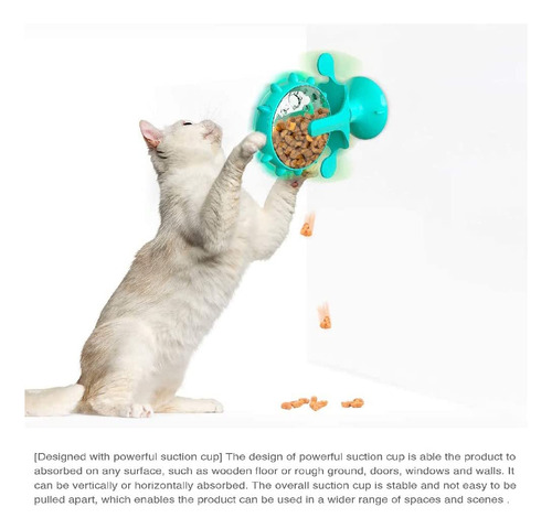 Pet Food Spinning Windmill,cat Dog Slow Automatic Feeder Toy