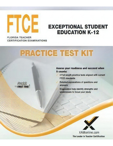 Ftce Exceptional Student Education K-12 Practice Test Kit, De Sharon A Wynne. Editorial Xamonline Com, Tapa Blanda En Inglés