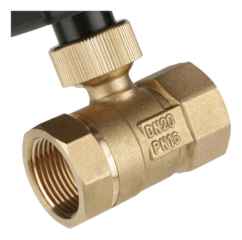 Válvula De Bola Motorizada De Latón Dc12v G3/4 Dn20 Actuador