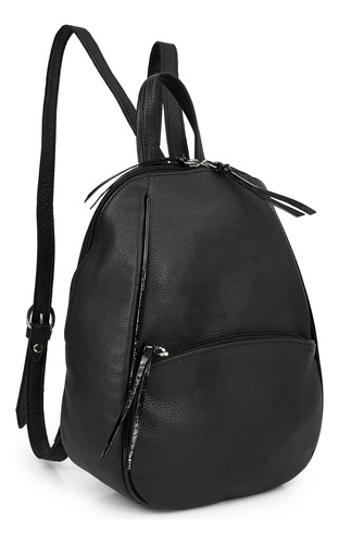 Mochila Mujer Cuero Urbanas Carteras Briganti Premium Bosaro