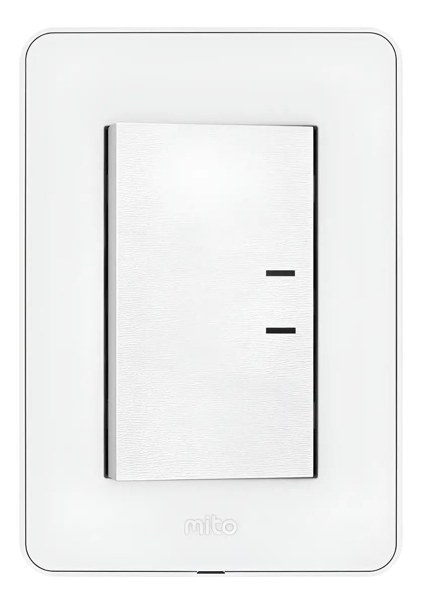 Pack 10 Llaves de Luz Jeluz Mito Blanco Interruptor Palanca