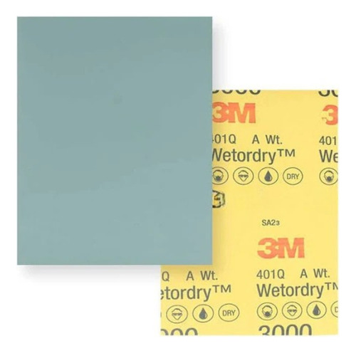 Lixa Dágua Para Polimento 3m 401q - 50 Un.