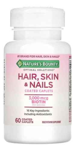Hair Skin Nail Biotin 3000 Mcg - Unidad a $1166