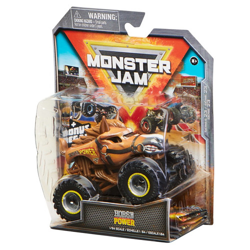 Carrito De Muñeco Monster Jam Horse Power 1:64 