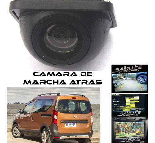 Cámara Reversa Kangoo Instalado + Actualización Gratis!