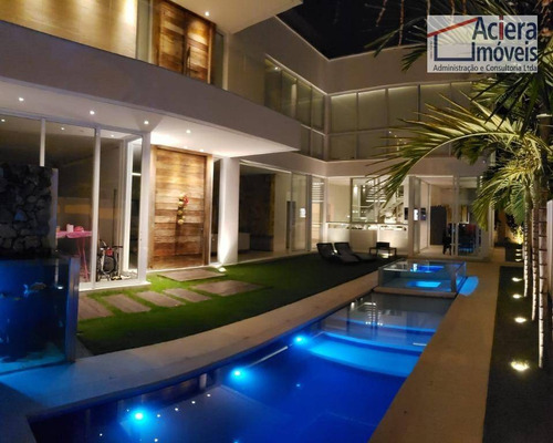 Imagem 23 de 30 de Belíssima Casa Com Projeto Sofisticado - Residencial Villa Solaia - Barueri/sp - Ca2570