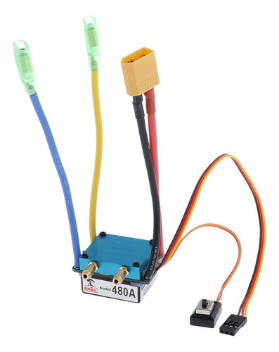 2 De Controlador De Eléctrico Esc Cepillado 480a Para
