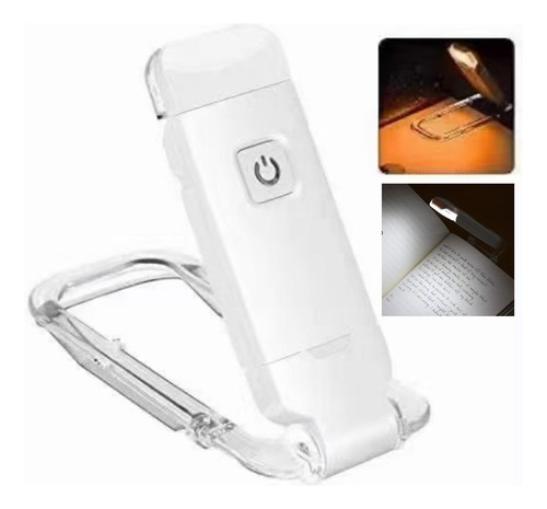 3 Luz De Libro Led Recortada Para Reservar Luces Recargables
