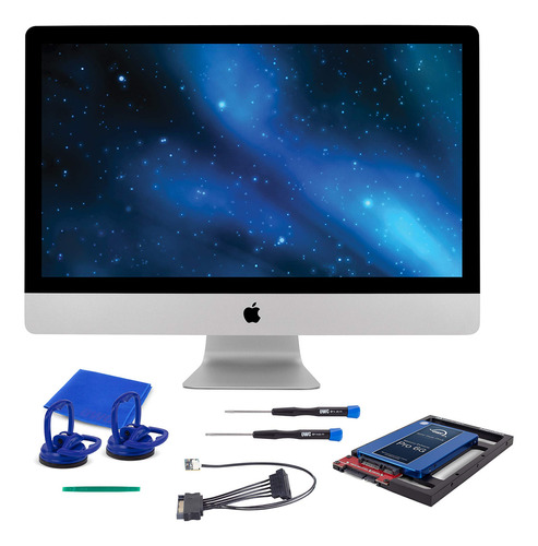 Owc Paquete De Actualización De Ssd De 1 Tb Para iMac , Me. Color Azul