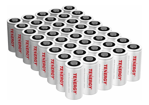 Premium 40 Pack Nonrechargeable Cr123a 3v Lithium For