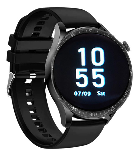Reloj Smartwatch Inteligente Gt5 Caja Negra Bluetooth Tactil