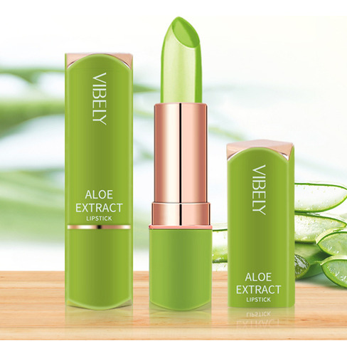Lápiz Labial En Forma De Gelatina Hidratante, Cálido Y Que C