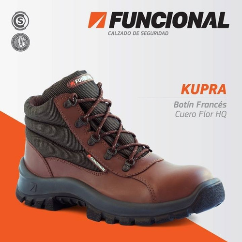 Calzado Botin Zapato Seguridad Funcional Kupra