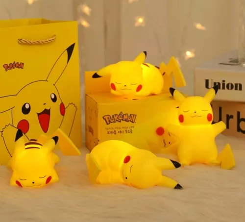 Pokémon Pikachu Luz noturna Brinquedos luminosos