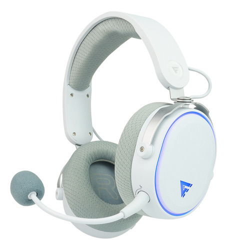 Diadema Gamer Hsb600 Inalambrico 7.1 Rgb Tipo C Color Blanco
