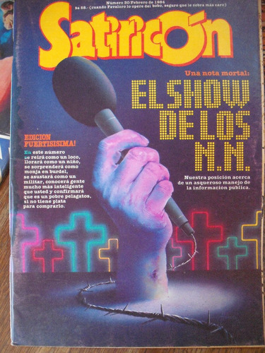 Revista Satiricón N° 30 Febrero 1984 