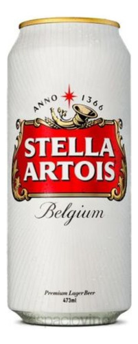 Cerveza Stella Artois 473ml  Zetta Bebidas