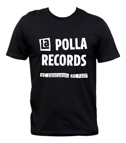 Remera La Polla Records Ni Descanso Ni Paz Punk Rock