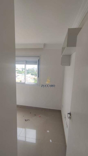 Apartamento Para Alugar, 58 M² Por R$ 1.850,00/mês - Vila Rosália - Guarulhos/sp - Ap16889