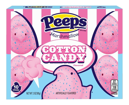Dulces Peeps Cotton Candy Edicion Pascua 85g Americano