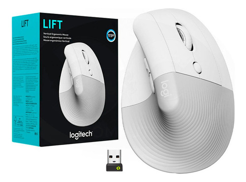 Mouse Logitech Lift Vertical Wireless (910-006472)