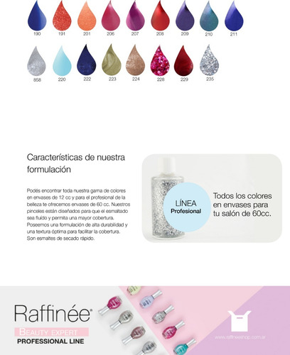3 Unidades De Esmaltes Raffinée