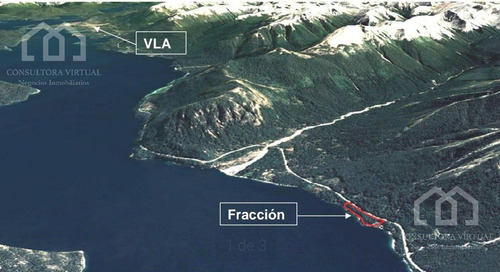 Importante Fracción Costa De Lago En Villa La Angostura Zona Brazo Huemul