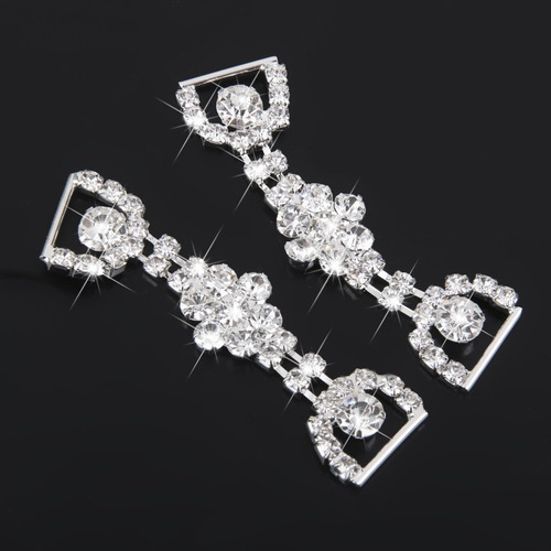 . Hebilla De Bikini Con Forma De Diamante De Imitación