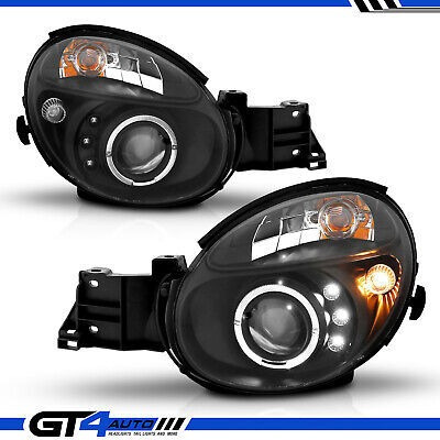 For 2002-2003 Subaru Impreza Wrx Outback Led Halo Black  Gt4