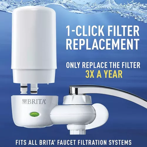 Brita Sistema de filtro de agua de grifo recordatorio de cambio de