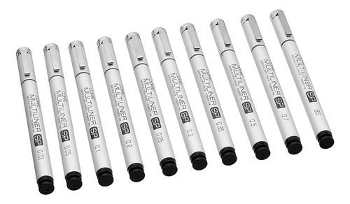 Copic Multiliner Sp 10a Juego De Rotuladores Con Repuestos