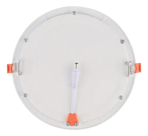 Pack 6 Panel Led Embutido Redondo 6w