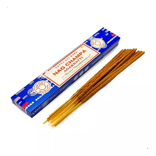 Incienso Nag Champa Surtido Massala Hecho a Mano + PALO SANTO de regalo 10  c.