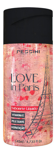 Sabonete Líquido Com Vitamina E Love In Paris 140ml